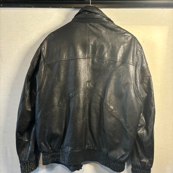 The Leather Shop Mens Leather Jacket - Picture 2 of 2